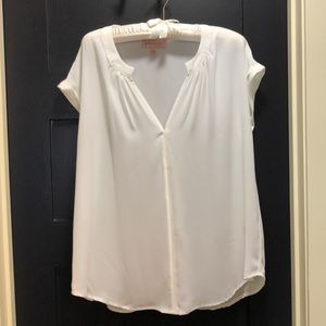 Philosophy Size L Off White Blouse